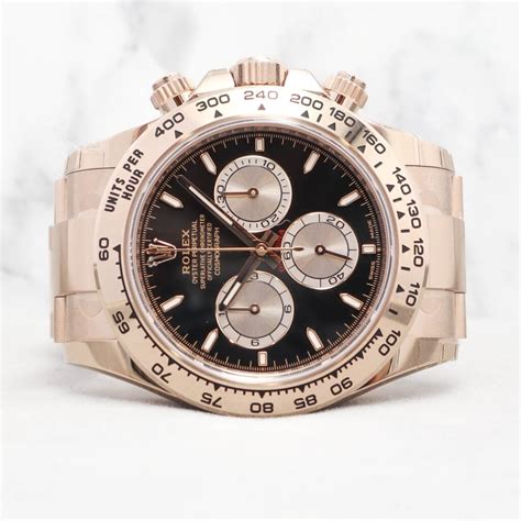 rolex daytona nuovo negozio svizzera|Vendesi Rolex Daytona 126505 Rose Gold Black Dial Full.